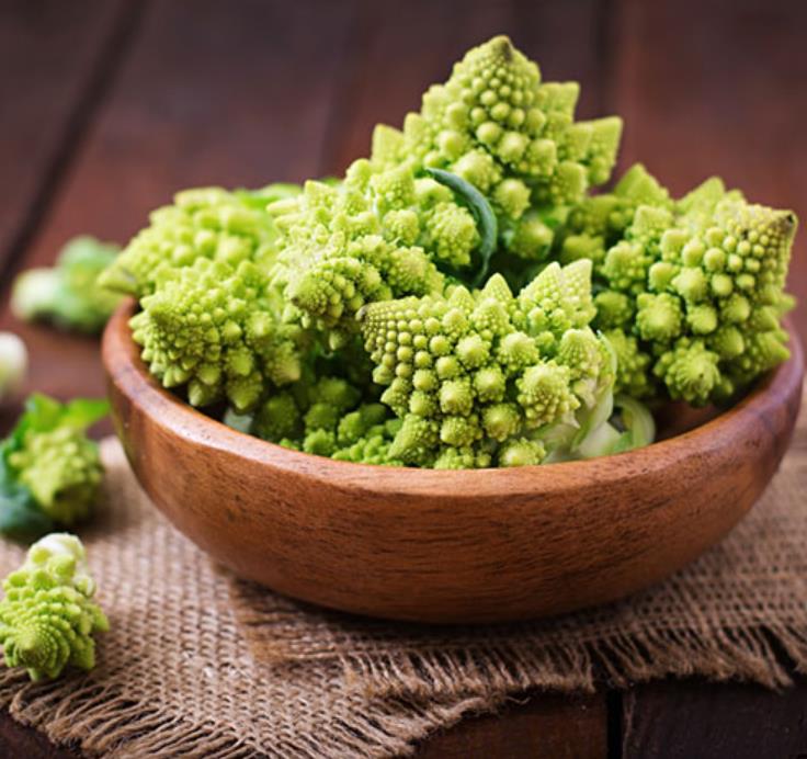 Brassica oleracea Botrytis Romanesco (C.O) - Brócolis Romanesco, Couve-Flor Romanesco, Broccoflower